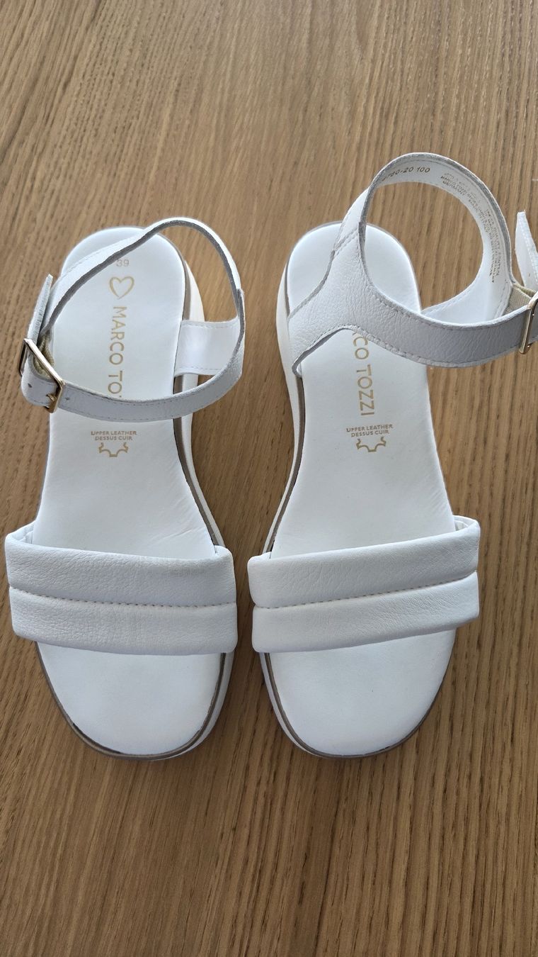 Damenschuhe: Sandales Marco Tozzi – Gebraucht aus Le Pâquier-Montbarry von Gruyere77 1