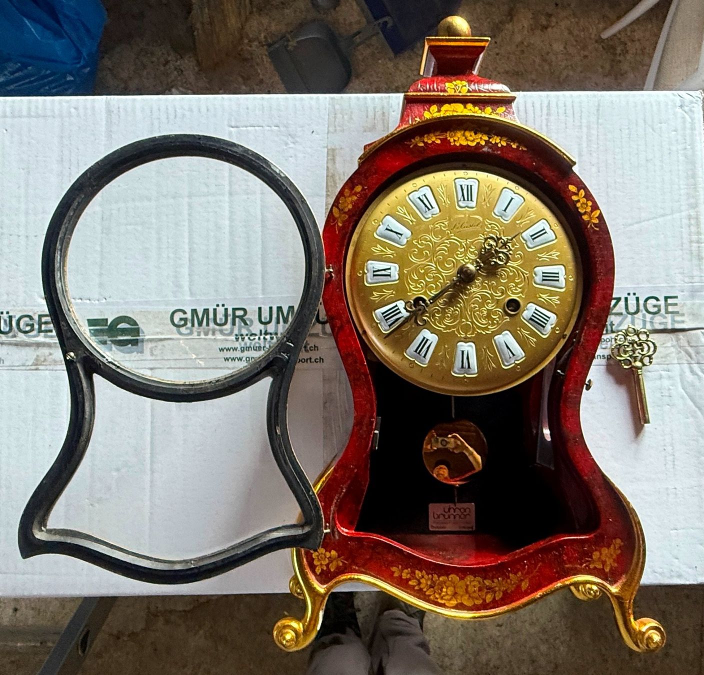 Montres: Le Castel Wanduhr Pandüle St. Aubin SWISS MADE – D'occasion à Lodrino par Stema 6