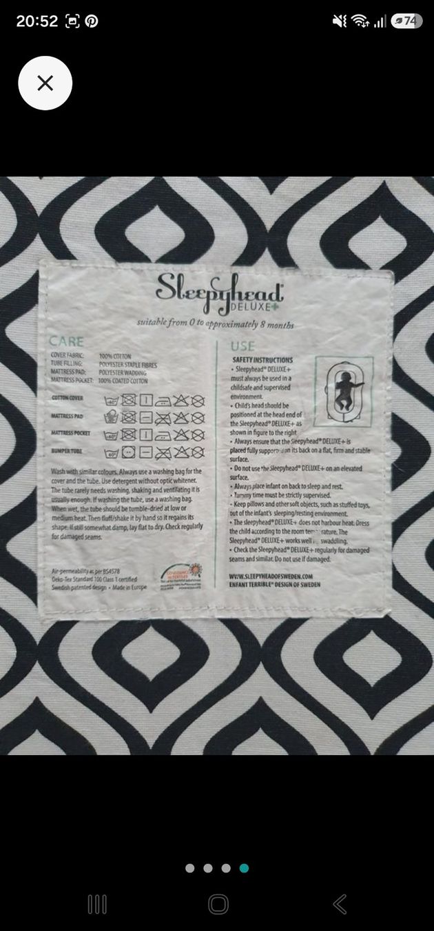 Letti: Babynest von Sleepyhead – Usato da Rorschach venduto da Alles_9.90 3