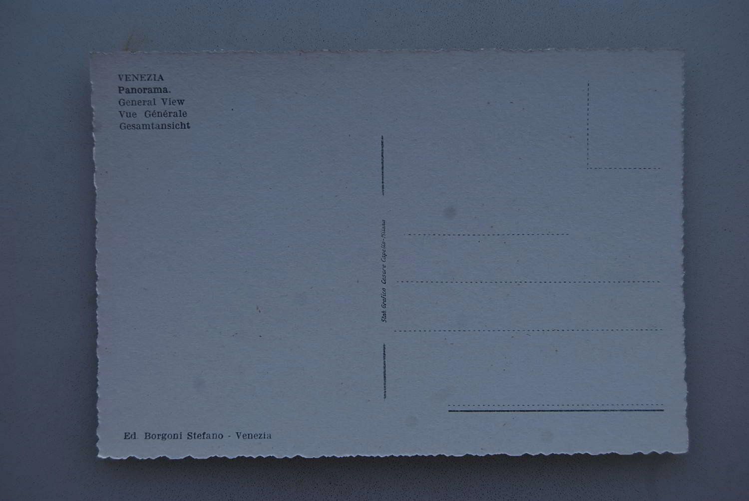 Ansichtskarten: AK Venezia - Panorama – Gebraucht aus Rüfenacht BE von Toro06 1