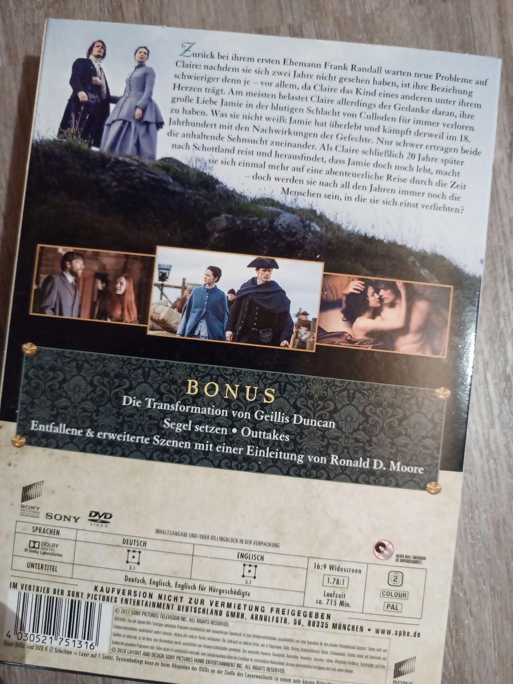 Alle DVDs: 2&3 Staffel von Outlander – Gebraucht aus Bern von Maikaefer10 2