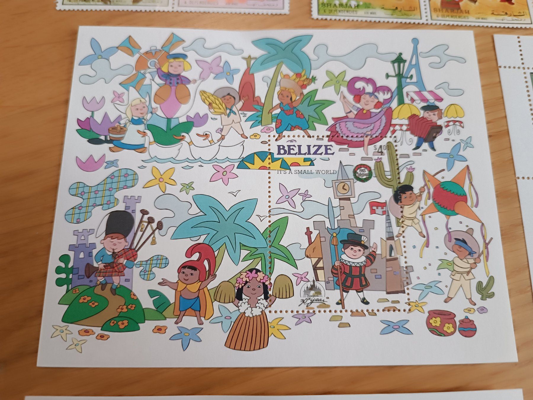Tutti i francobolli: 7 Disney Briefmarken 2 – Usato da Otelfingen venduto da patida 5