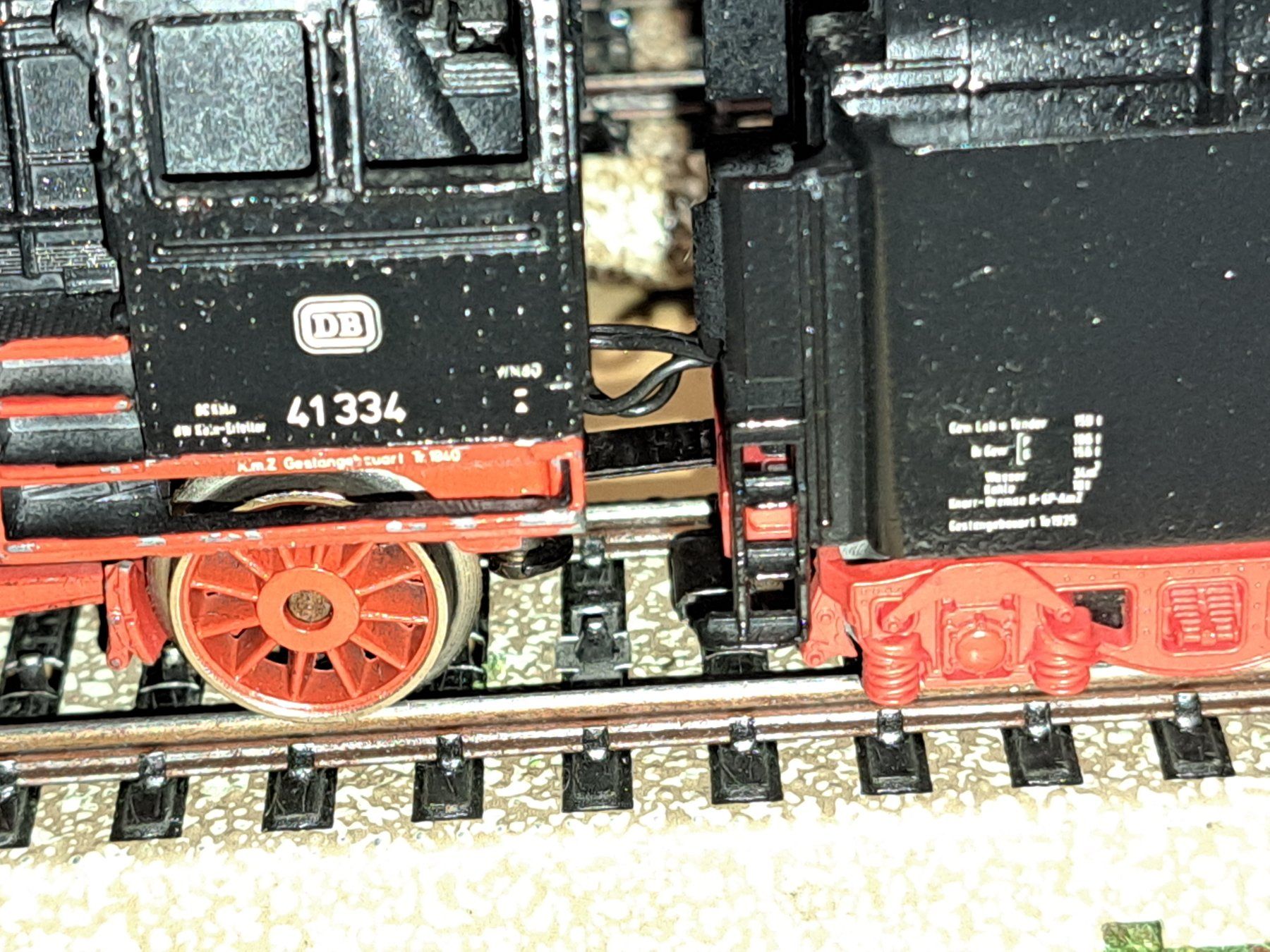 Märklin Modellini di ferrovie: Märklin DB 41334 Damploki analog – Usato da Schwanden GL venduto da roerich20 8