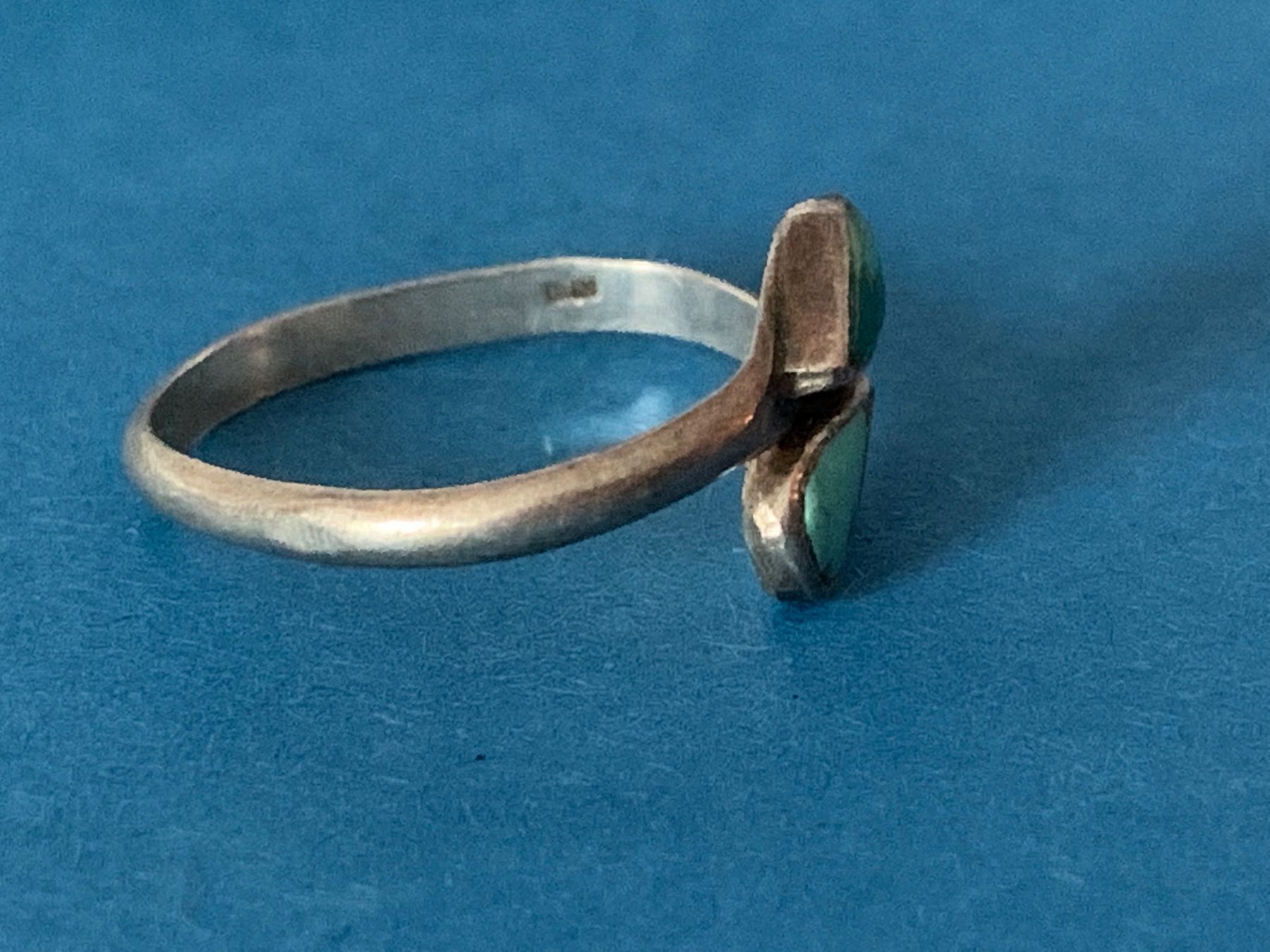 Anelli: Silberring double green (50) – Usato da Laufen venduto da belleskulptur 7