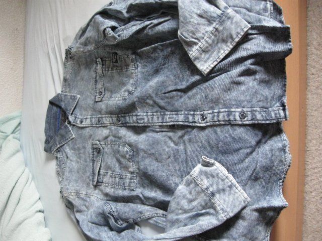 C&A Camicie: HERRENHEMD IN JEANSOPTIK – Usato da Basel venduto da Castio