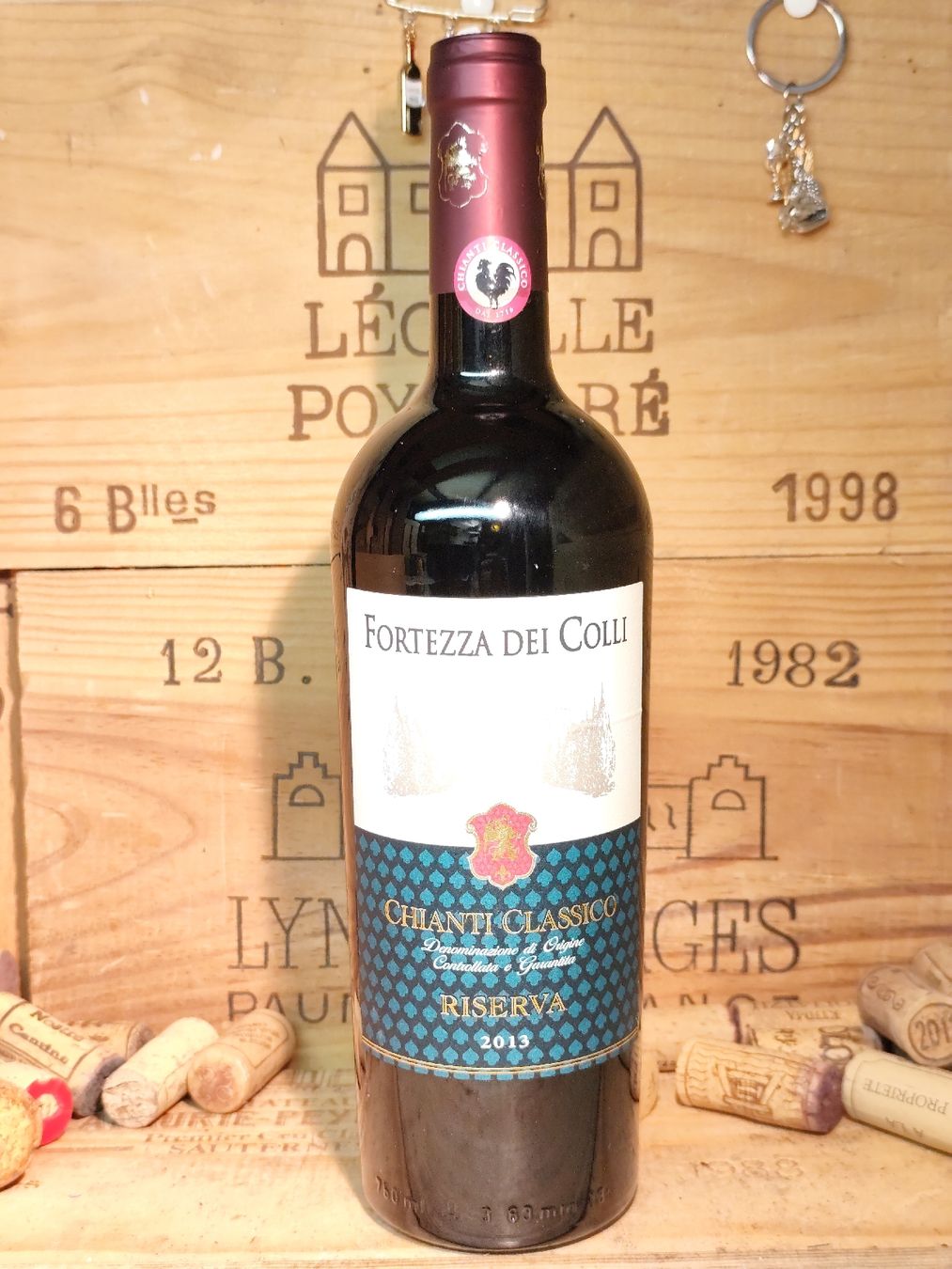 Vino: Chianti Classico Riserva 2013 - Fortezza dei Colli, Top! – Nuovo e nell'imballaggio originale da Büsserach venduto da Vintage-vins 4