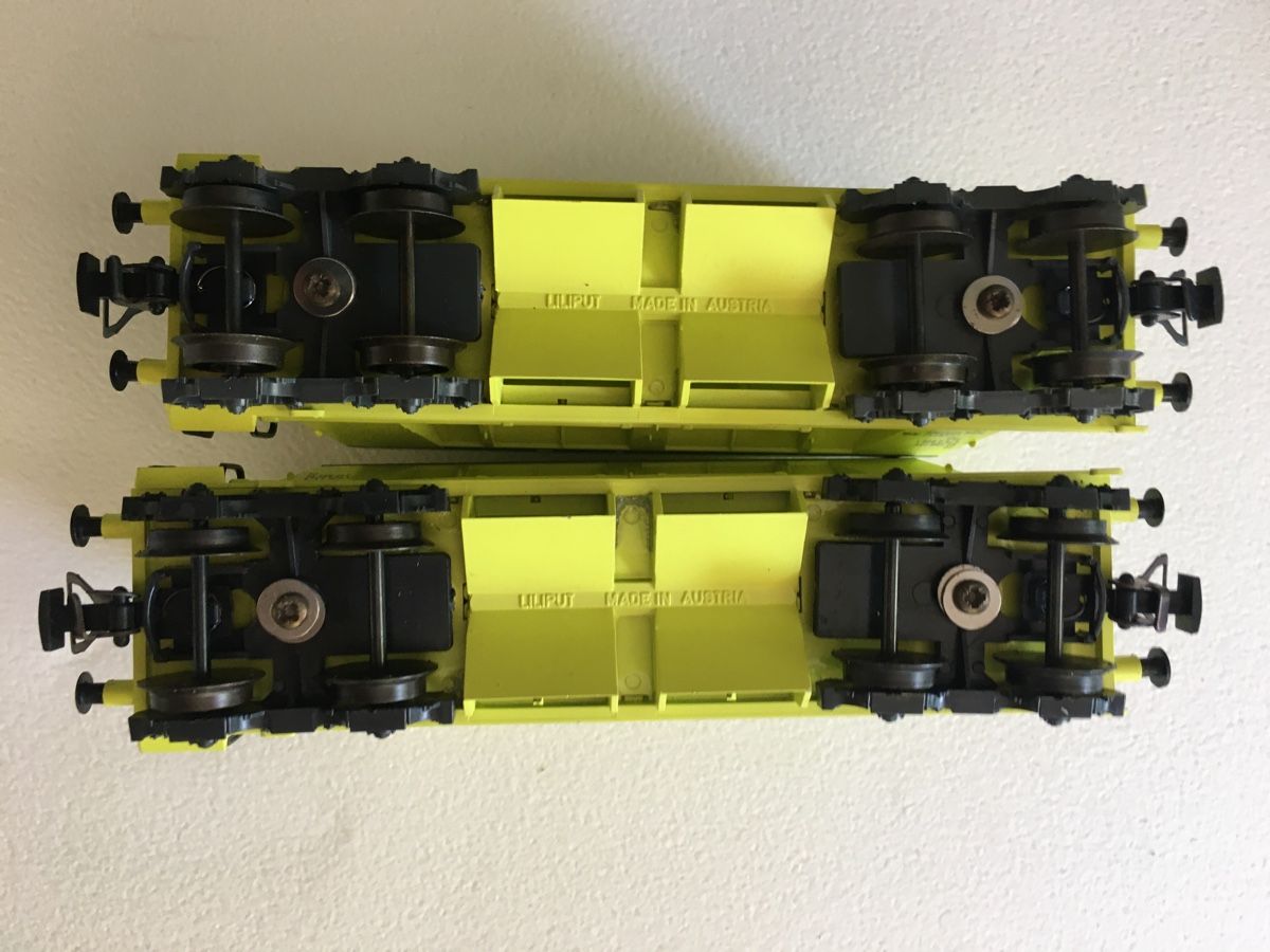 Liliput Modellini di ferrovie: Liliput Güterwagen vetro recycling – Usato da Grellingen venduto da Toyhamster 3