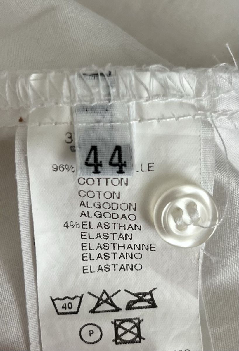 Camicette: Bluse oui & co weiss Grösse 44 mit Biesen  – Usato da Uster venduto da Family_Boutique 4