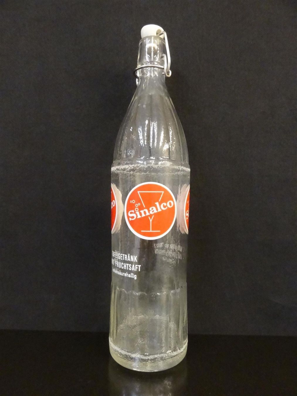 Sinalco Verres, cruches & bouteilles: alte Flasche SINALCO 1970 100cl – D'occasion à Kerzers par Flaschenposten 2