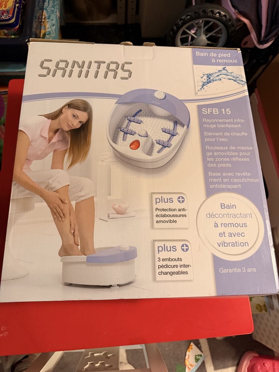 Pedicure: Sanitas Fussbad – Nuovo (secondo la descrizione) da Sulzbach venduto da isojic