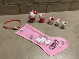 Hello Kitty Set: Figuren, Strumpf & Haarband 💕🎀