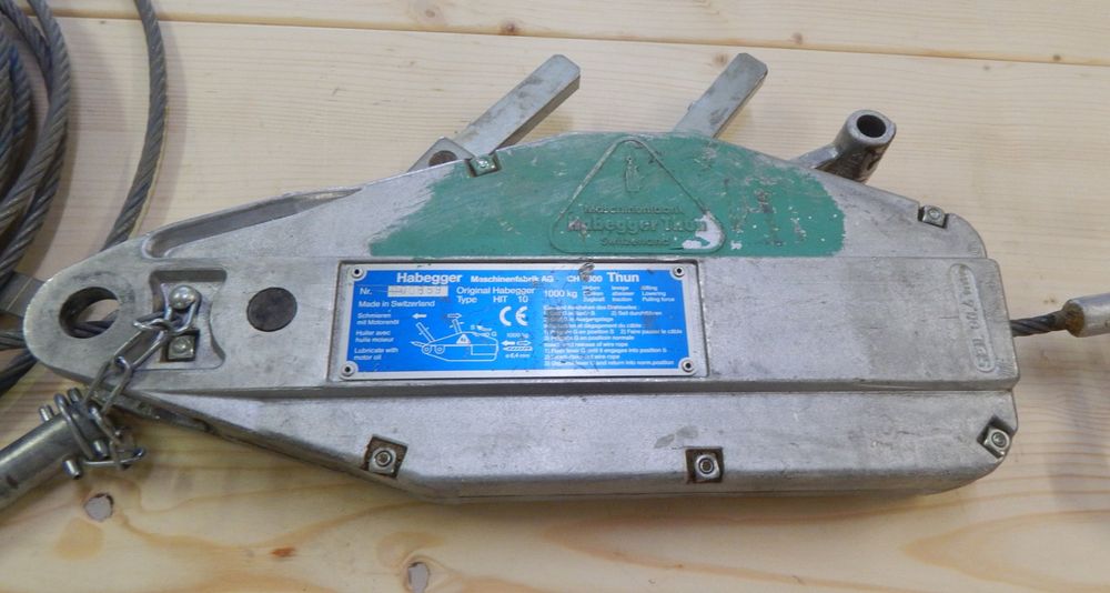 Seilzug mit Ratsche, 4 Tonnen Seil