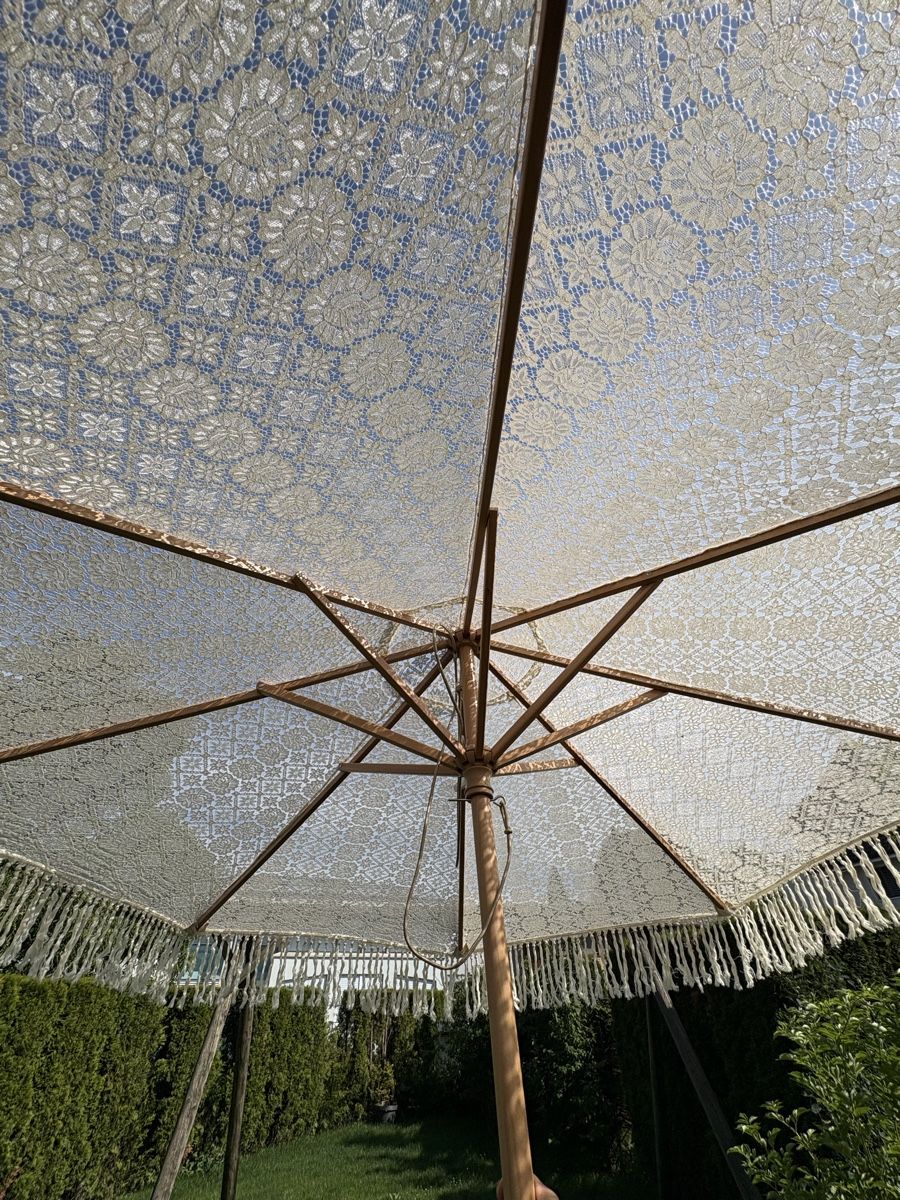 Parasols: Schöner Sonnenschirm mit Fransen  – Neuf (Voir description) à Altnau par kurvenmuehle 6