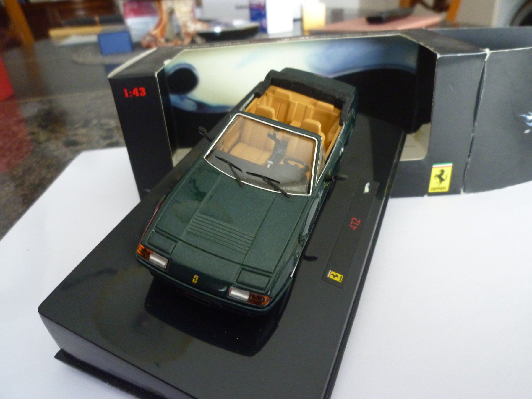 Ferrari Modellini d'auto: Ferrari 412 Cabriolet – Nuovo e nell'imballaggio originale da Flawil venduto da Imperiosud 2