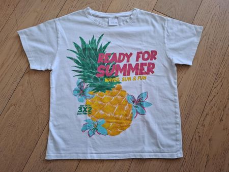 Zara T-Shirt, Gr. 152, mit Ananas-Motiv