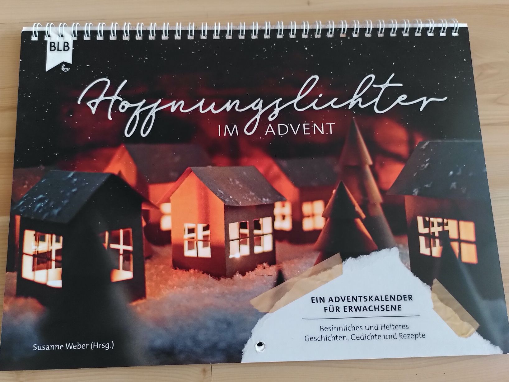Kalender: HOFFNUNGSLICHTER IM ADVENT/SUSANNE WEBER – Neu (gemäss Beschreibung) aus Brugg AG von olamim