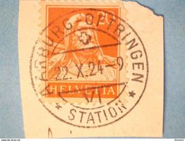 Voll-Stempel AARBURG-OFTRINGEN *STATION* 22.X.24👍