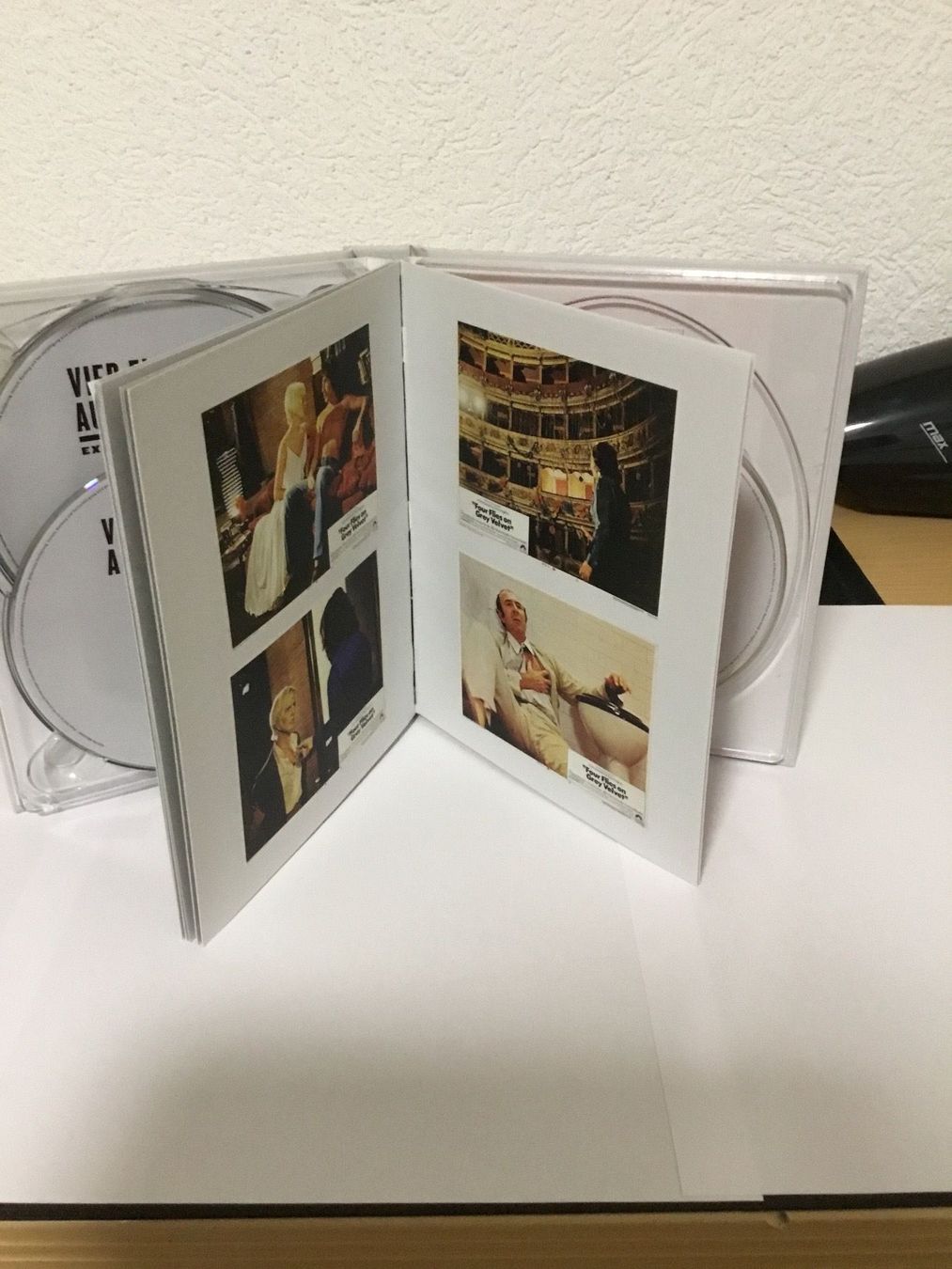 Alle DVDs: Vier Fliegen auf Grauem Samt Blu Ray – Neu (gemäss Beschreibung) aus Blauen von sternchen66 4