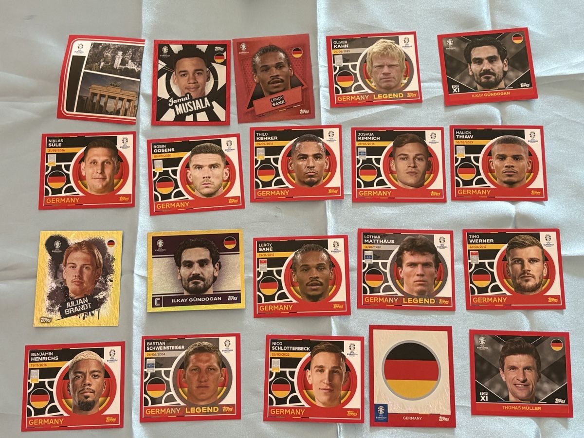 Topps Sammelbilder & Trading cards: Deutschland Topps EM 2024 – Neu (gemäss Beschreibung) aus Luzern von jas_bd2h