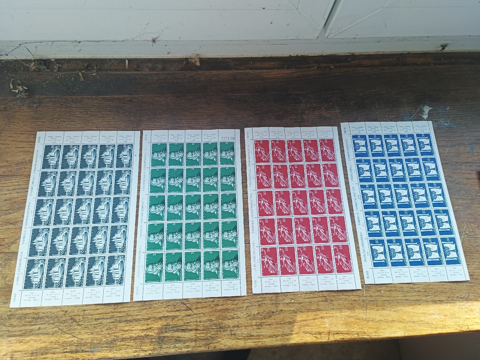 Tous les timbres: Sammlung Briefmarken Bögen – D'occasion à Brugg AG par Ente015 6
