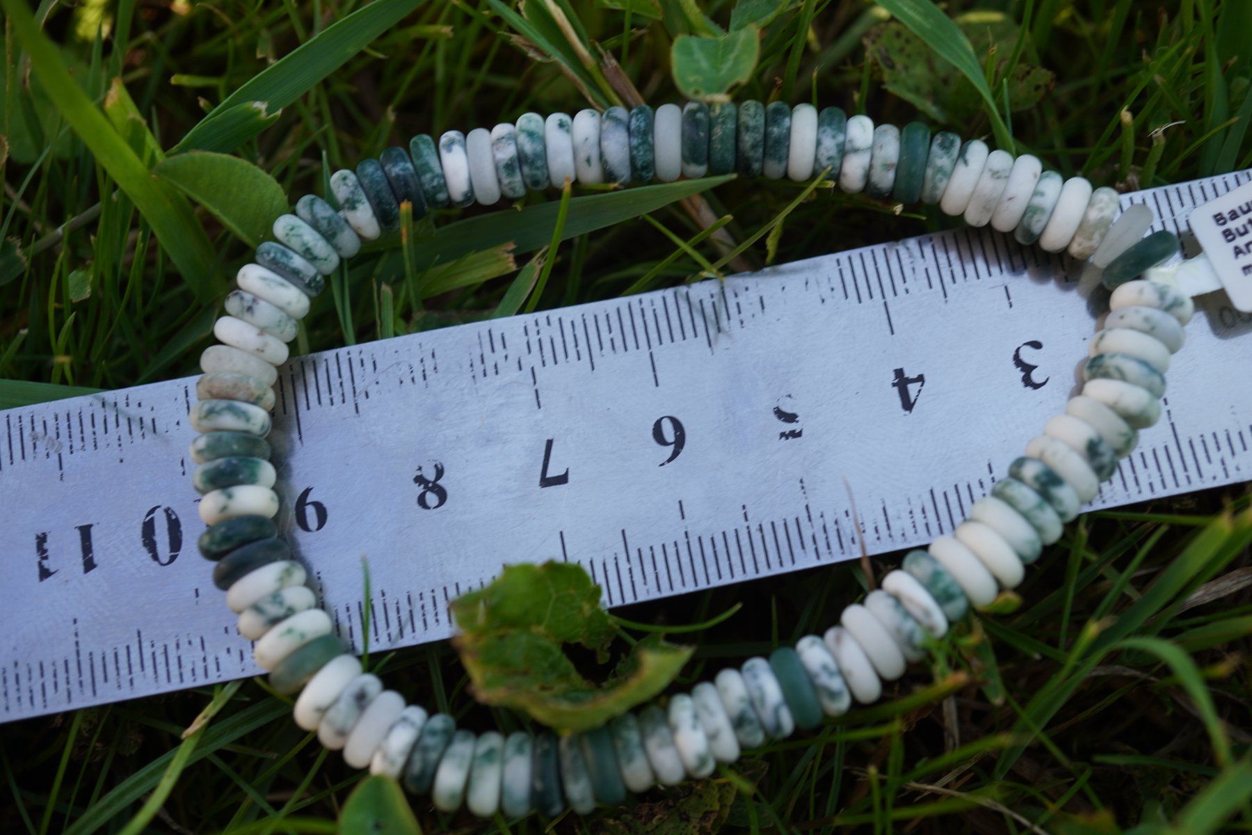Mineralien & Heilsteine: Baumachat Matt   Armband mit Gummizug – Neu und originalverpackt aus Eschenbach SG von topstone 1