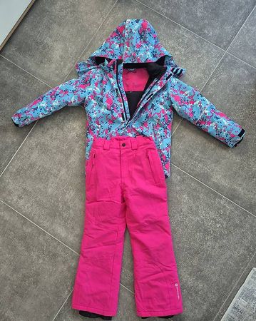 Skihose und Jacke 128