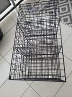 Schwarzer Metallkäfig, vielseitig einsetzbar, Top Zustand