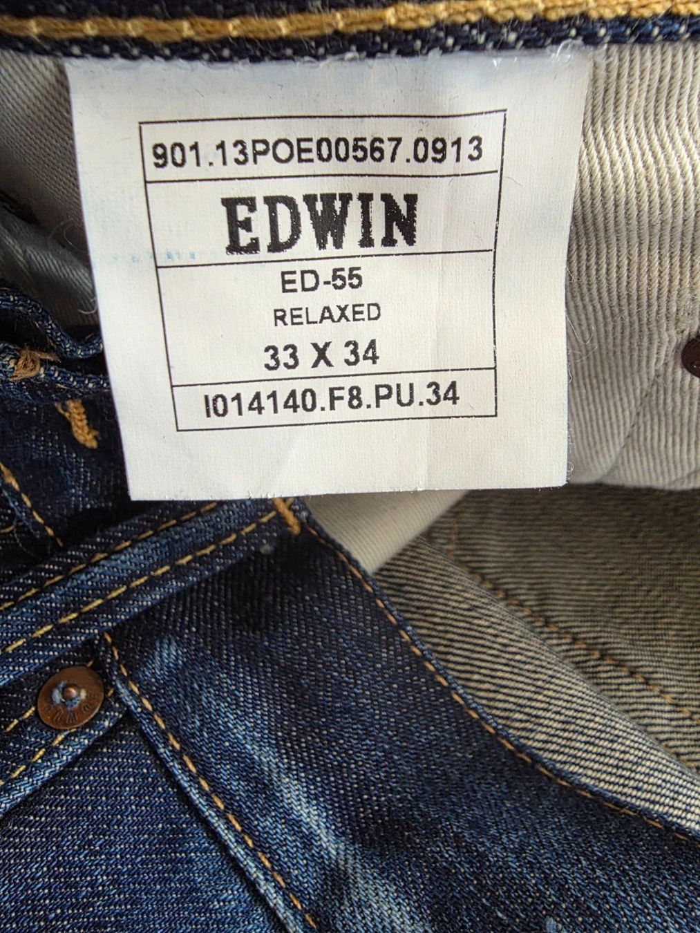 Edwin Jeans: EDWIN ED-55 Rainbow Selvage W33/L34 – Nuovo (secondo la descrizione) da Dietlikon venduto da Bonamesa 4