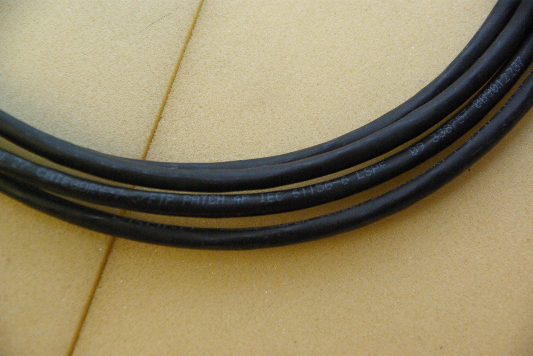 Cavi: CAT.7 Kabel, schwarz - ca. 1.5m – Nuovo (secondo la descrizione) da Herisau venduto da Cevianer1844 3