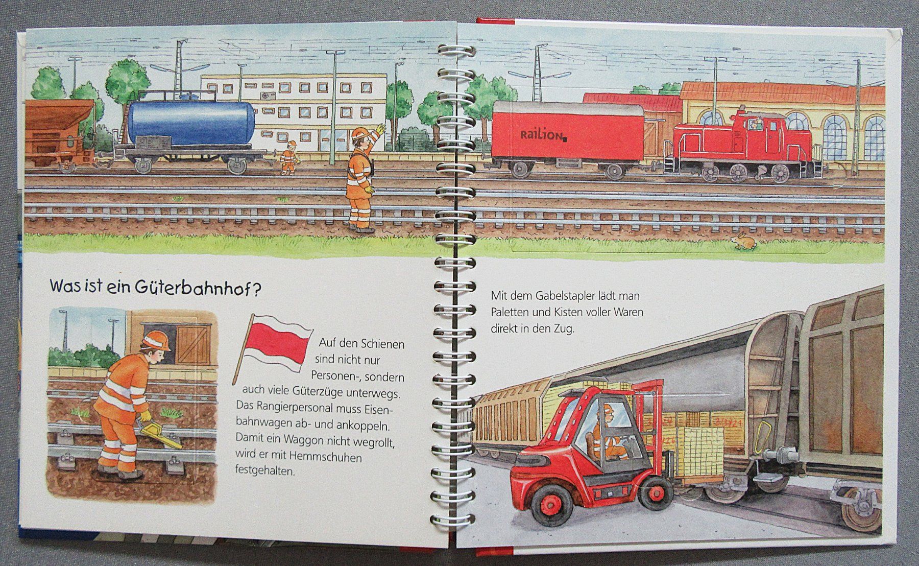 Bücher: Die Eisenbahn - junior - Wieso ? Weshalb ? Warum ? – Gebraucht aus Auenstein von Padabimbim 5