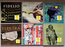 DGG 1 PRESS SAMMLUNG 6 BOXEN MONO RAR BRAHMS BEETHOVEN HAYDN