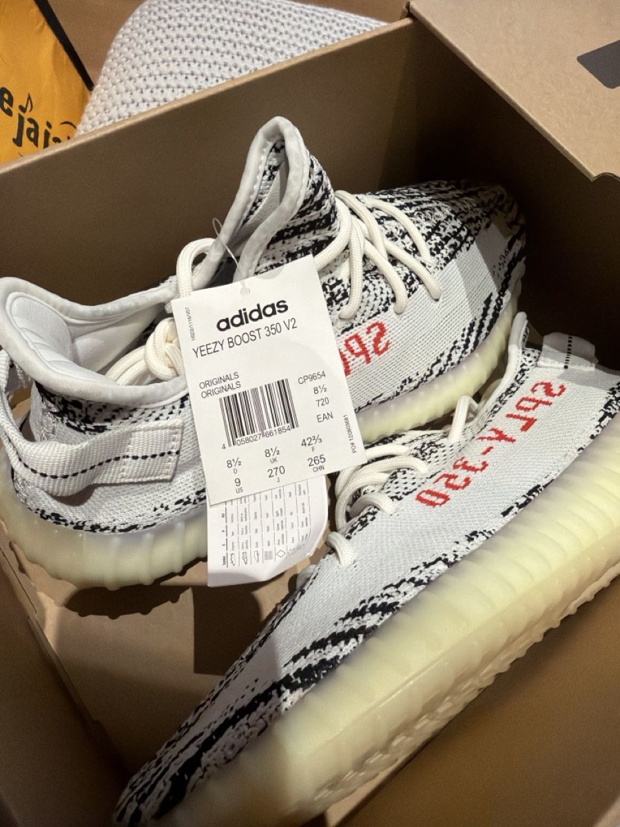 Adidas Scarpe da uomo: Yeezy boost 350 V2 | White/Black/Red – Nuovo e nell'imballaggio originale da Zürich venduto da fab_mtp7