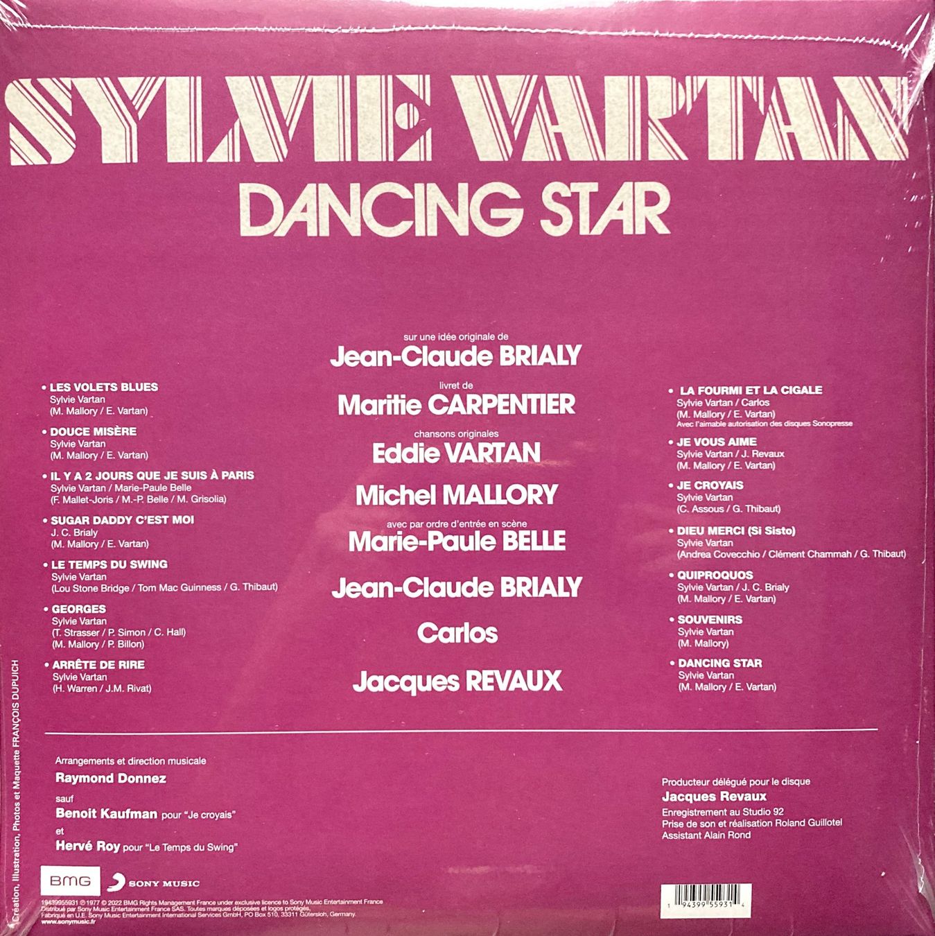 Dischi in vinile: SYLVIE VARTAN - DANCING STAR – Nuovo e nell'imballaggio originale da Bottens venduto da hotter-than-hell 1