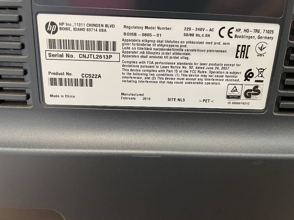 Stampanti: Drucker HP Color Laserjet 700 MFP – Difettoso da Wattenwil venduto da stogli610 1