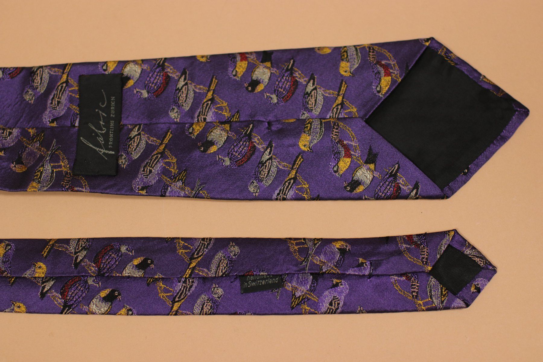 Fabric Frontline Cravates: vintage FABRIC Silk Tie – D'occasion à Hombrechtikon par BAZ-Vintage 2