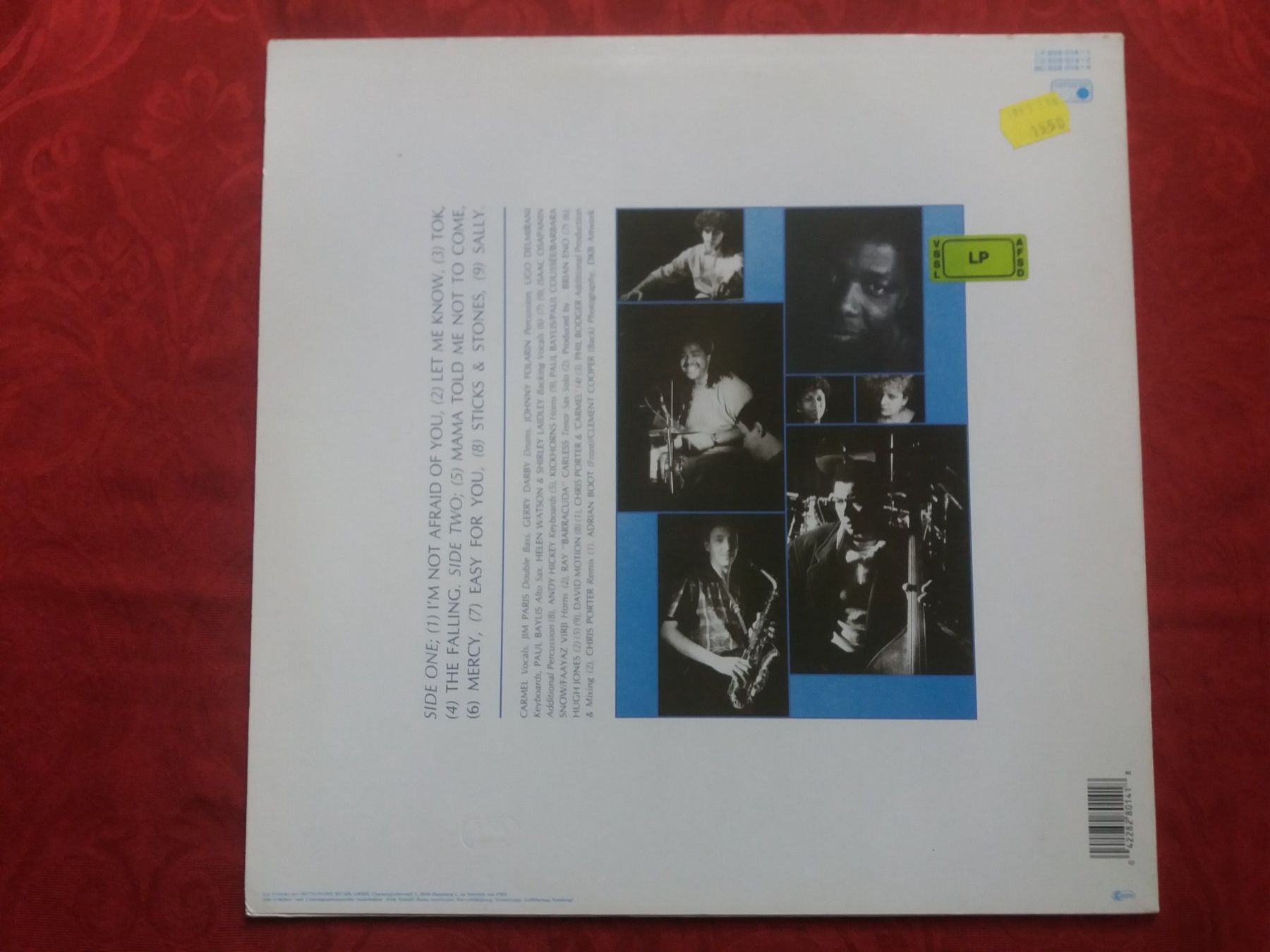 Dischi in vinile: LP (Carmel) The Falling – Usato da Meyrin venduto da toutatis 1