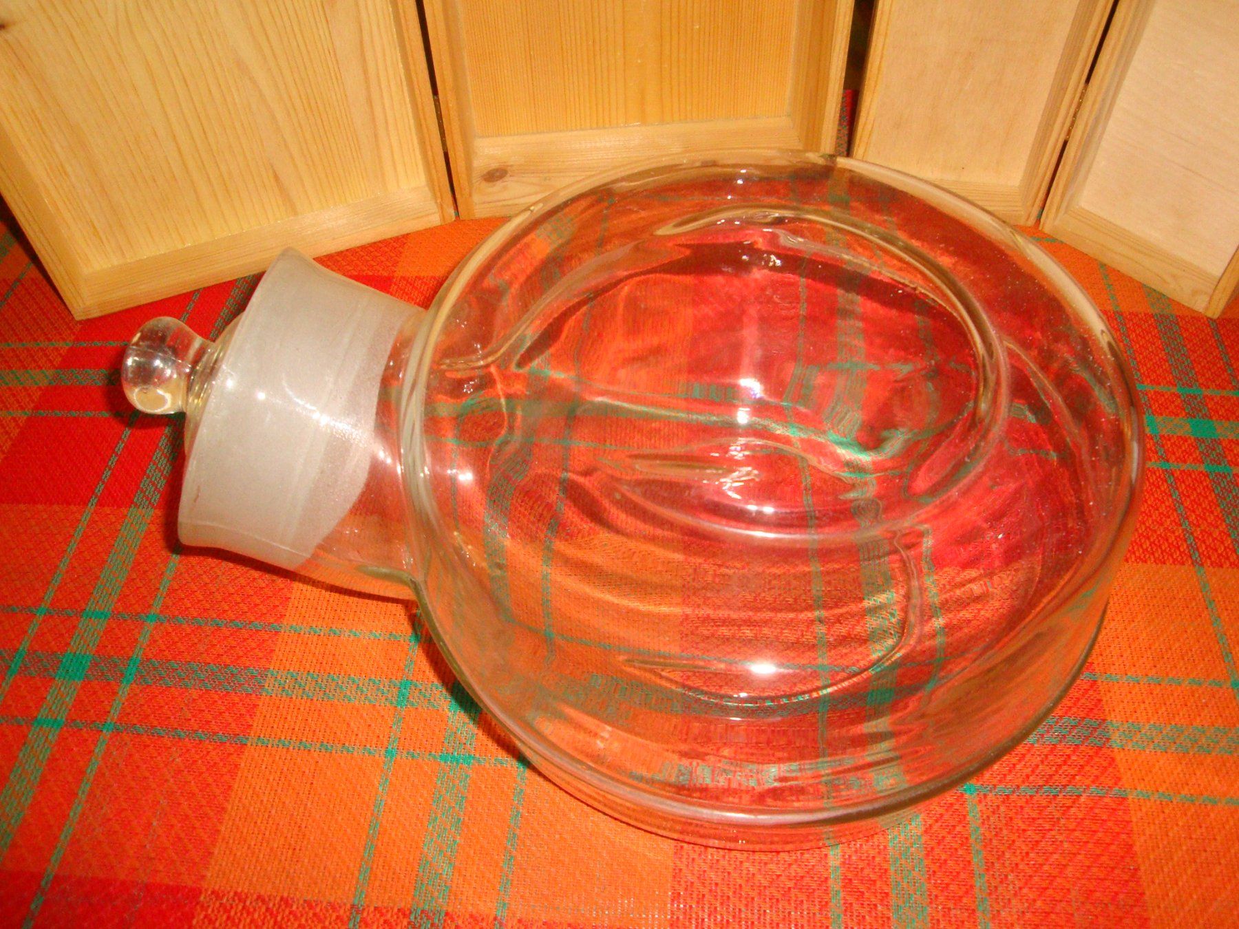 Bicchieri: Einzigartiges Glasgefäss mit Deckel, Vintage Design! – Usato da Enggistein venduto da mach1 3