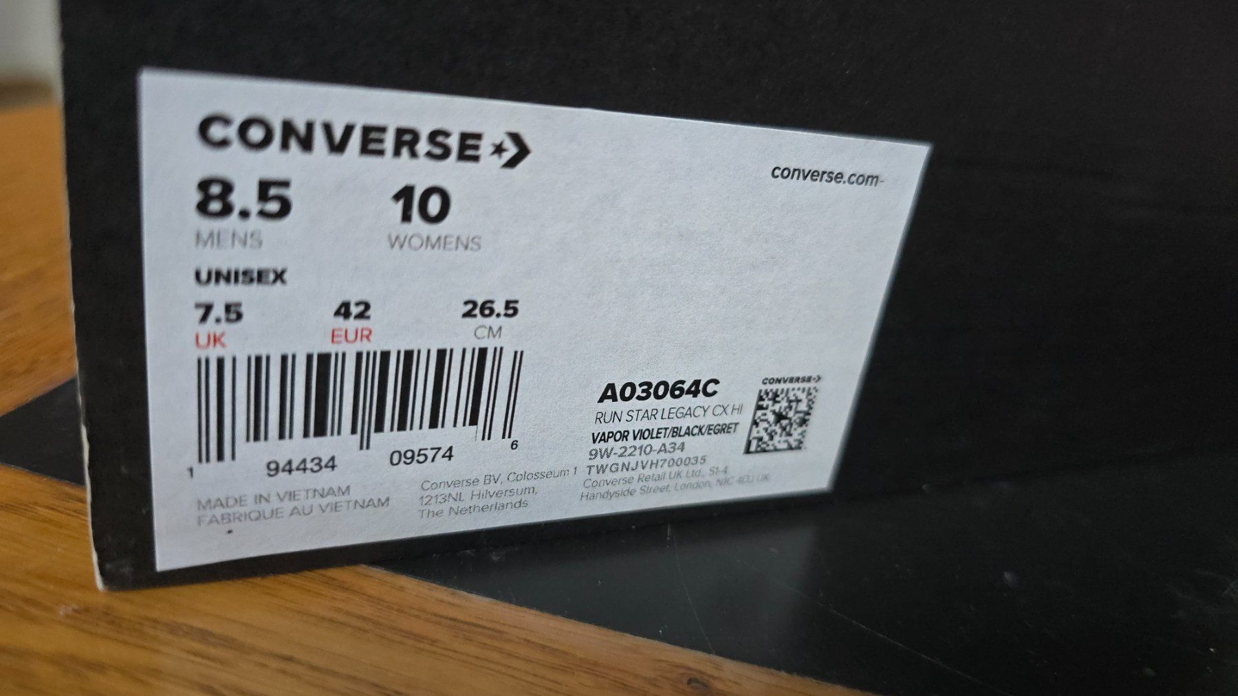 Converse Damenschuhe: Converse Run Star Legacy CX gr 42 – Neu und originalverpackt aus Wallisellen von theblacksheep 4