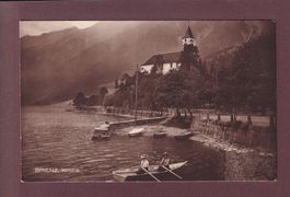 BRIENZ - Kirche - Boot