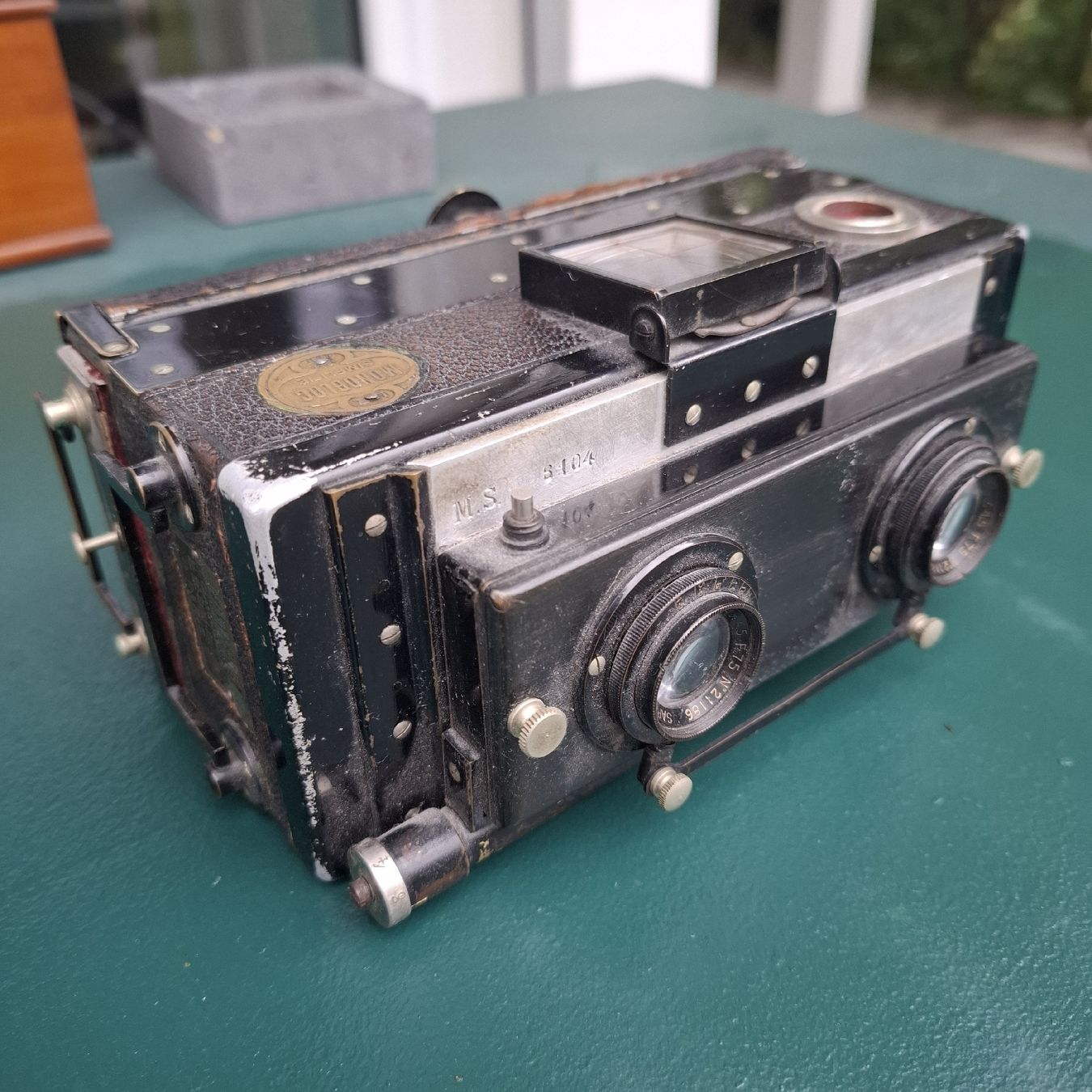 Fotocamera: Antikes Stereoskop und Kamera – Difettoso da Horw venduto da Supervannie 3
