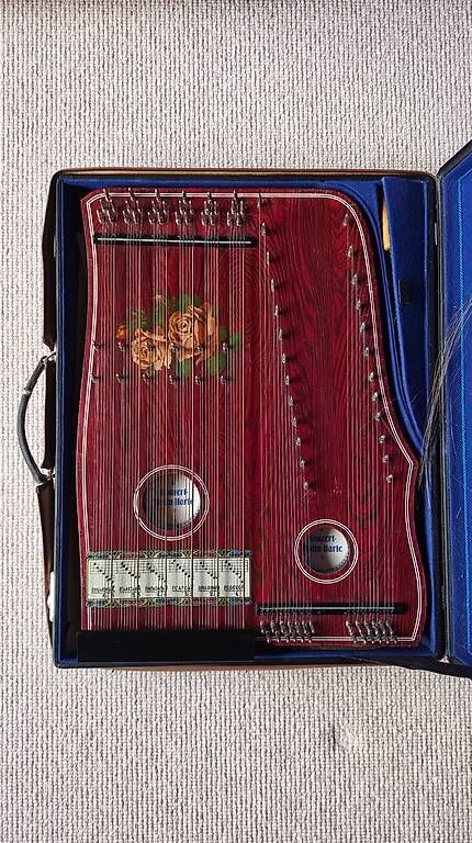 Musikinstrumente: Zither mit Koffer – Gebraucht aus Linthal von StuessiLinthal 1