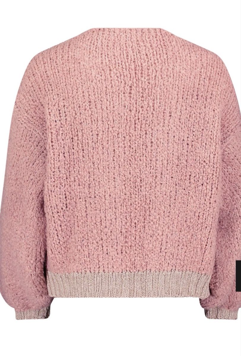 Giacche: Cartoon Strickjacke rosa, gold Gr 38 – Nuovo (secondo la descrizione) da Hindelbank venduto da Surlie 4