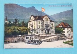 Goldau - Hotel Steiner am Bahnhof - Auto Garage
