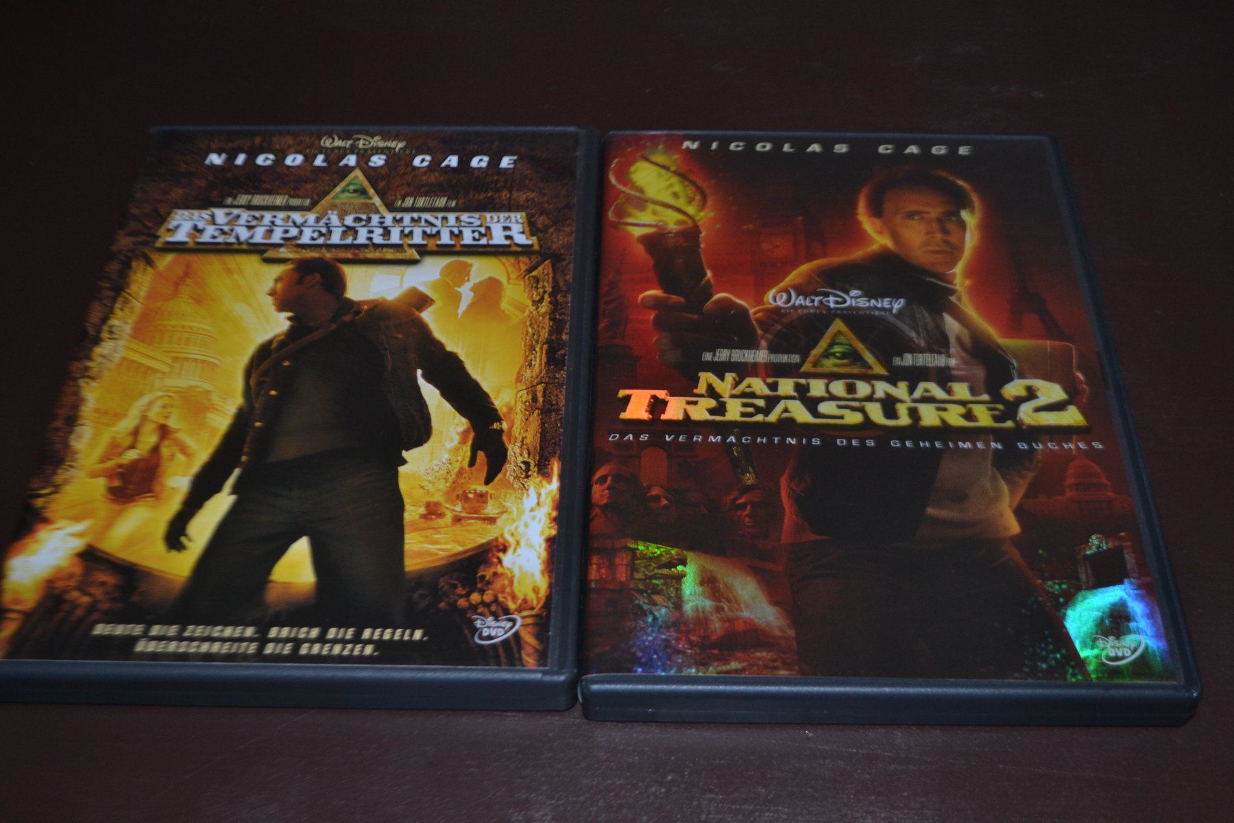 Alle DVDs: National Treasure 1 & 2 – Gebraucht aus Laupen ZH von chefdom