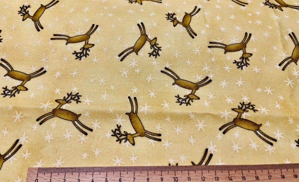 Stoffe: Patchworkstoff „a Hirsch“ – Neu (gemäss Beschreibung) aus Seuzach von KreativmitStoff 1