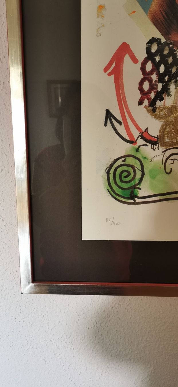 Grafiken & Lithographien: Jean Tinguely, Lithographie, Pferderennen – Gebraucht aus Udligenswil von Quarz2002 1