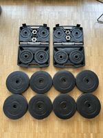 Kurzhantel-Set mit Zusatzgewichten