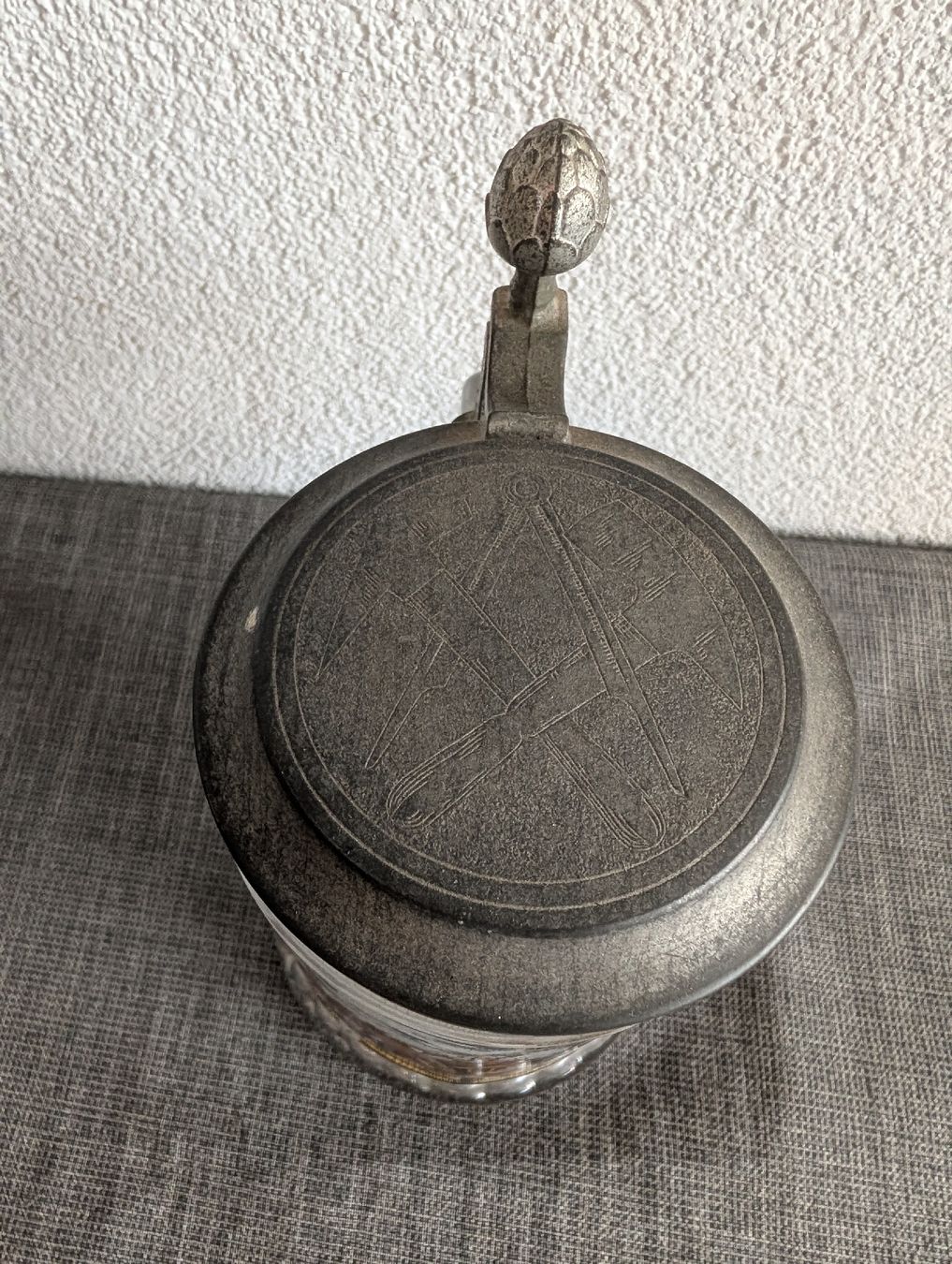 Bicchieri: Bierkrug  Dachdecker Motiv – Usato da Bern venduto da ari_66yc 1