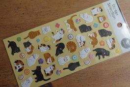 Stickerbogen Sticker - Japan Kawaii Cat Neko Katzen
