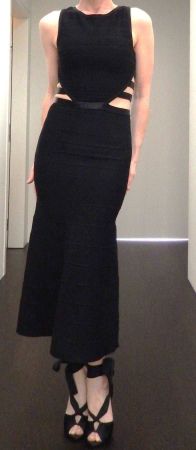 Orig. HERVE LEGER Bandage Midi Dress, Gr.XXS-XS, NP 3'600.--